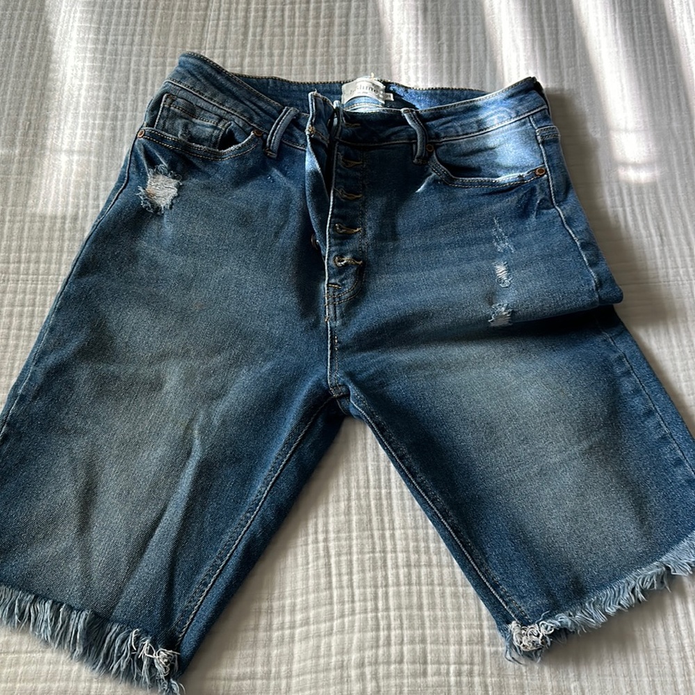 Boheme Bermuda button fly shorts